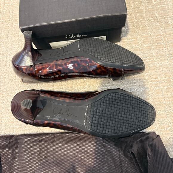 Cole Haan Brown Heels Elegant Design - Picture 2 of 7